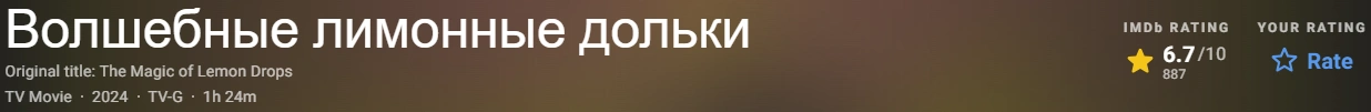 Волшебные лимонные дольки 2024